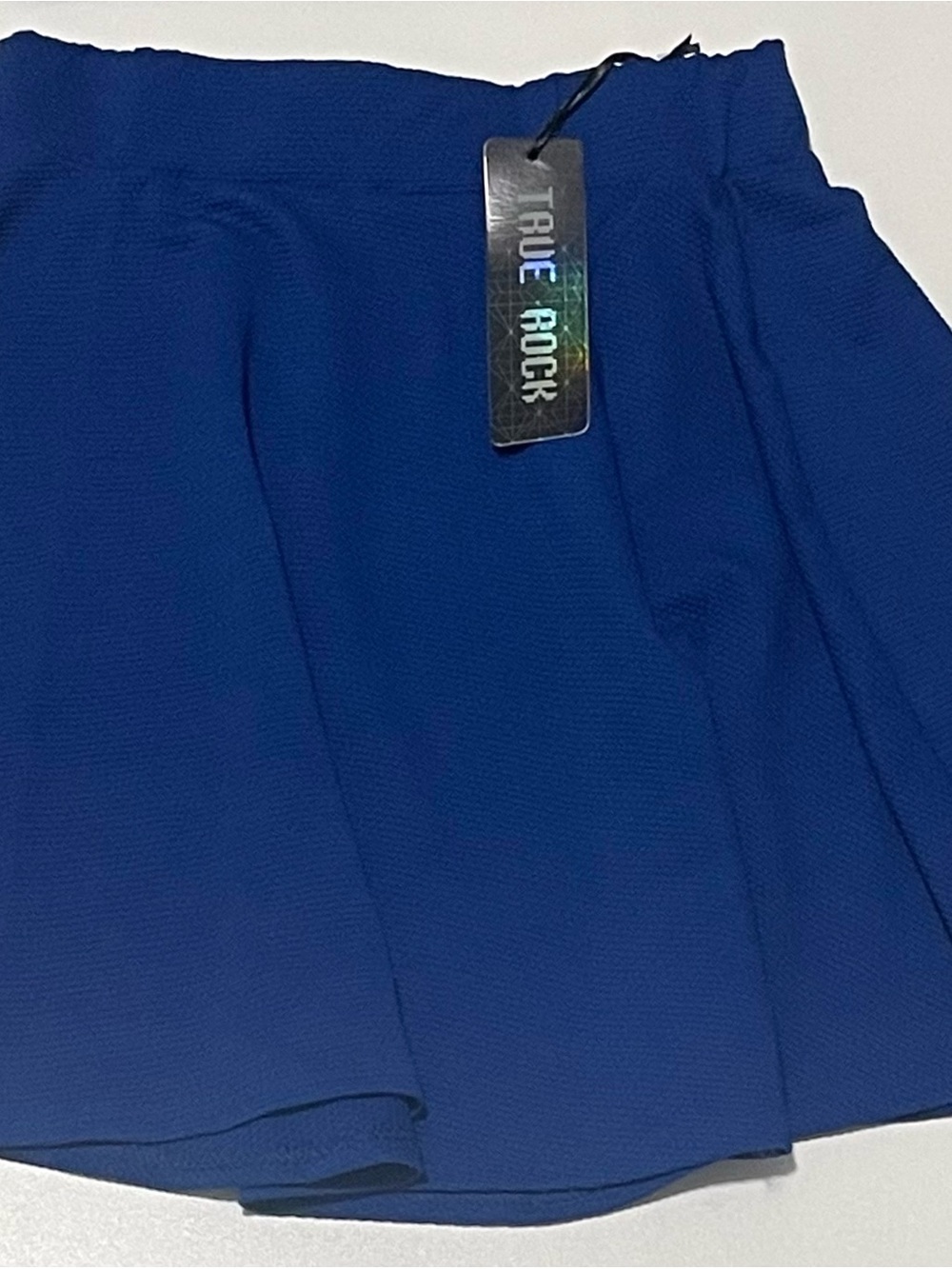 TRUE ROCK Royal Blue Flared Skirt